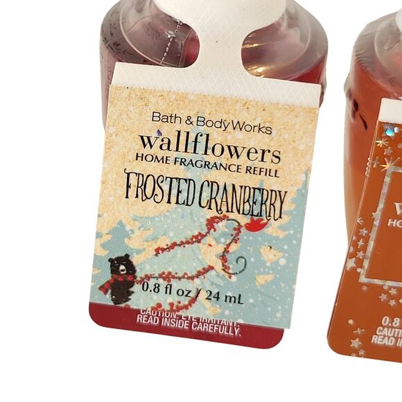 Bath & Body Works Wallflowers Refills Holiday, Frosted Cranberry, Black Cherry - Picture 2 of 10